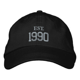 Boné Conmemorativo de Ano / Data Personalizado
