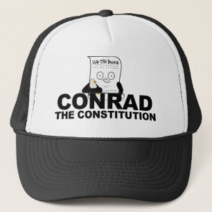 Boné Conrad o chapéu do camionista da constituição