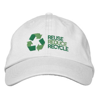 Boné Consciência do ambiente do reciclar