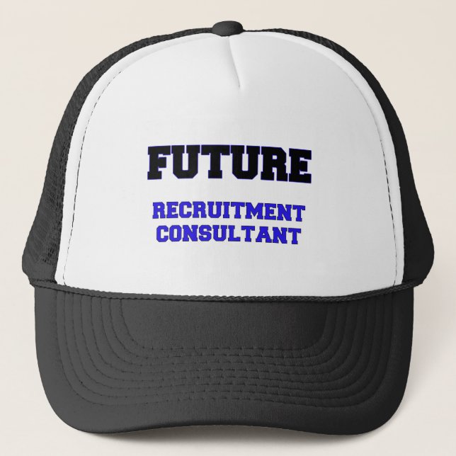 Boné Consultante futuro do recrutamento (Frente)
