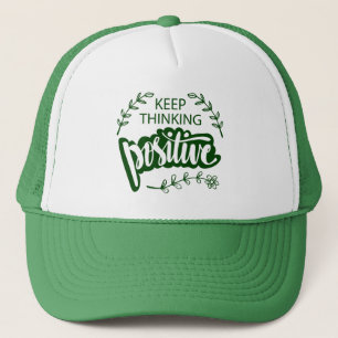 Boné Continue a pensar como positivo