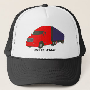 Boné Continue caminhando, caminhonete com chapéus
