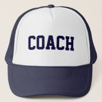 Controlador COACH Hat {Marinho Azul}
