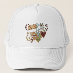 Boné Cookies para Papais noeis e presentes