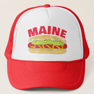 Boné Cookout de Comida Portland ME do Hotdog do Snapper