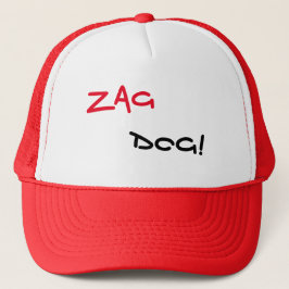 Boné Cool Red Zag Dog Hat