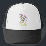 Boné Cool Since 1992 Dabbing Unicorn Cat 30th Birthday<br><div class="desc">Cool since 1992. A great birthday gift for any animal lover whose favorite pet is the cat. An ideal birthday gift for anyone who loves the Dabbing unicorn cat.</div>