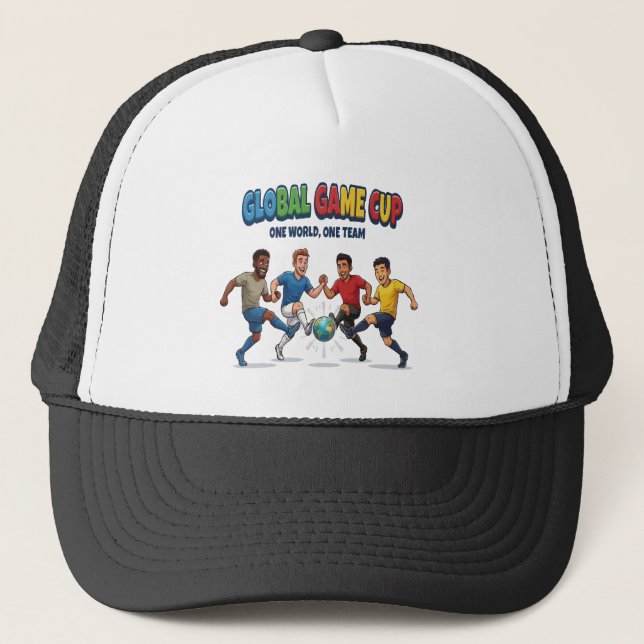 Boné Copa Global de Futebol de Unidade de Design (Frente)