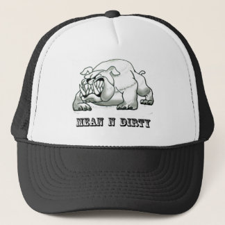 Boné Cópia do cão de Bull (n médio sujo)