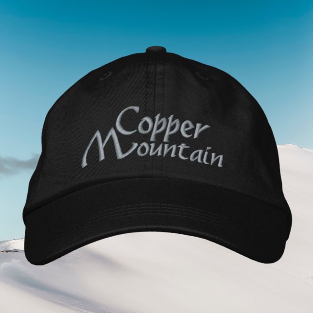 Boné Copper Mountain Colorado bordou chapéu (Criador carregado)