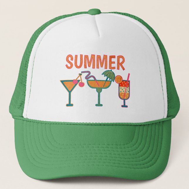 Boné Coquetéis de Verão (Frente)