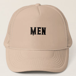 Boné Cor de Caqui Parecendo Bonito Vestindo HOMENS Text