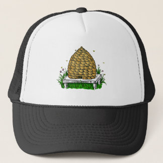 Boné cor do skep da abelha