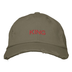 Boné Cor do Texto KING - Fuchsia Vermelho-Chapéu Elegan