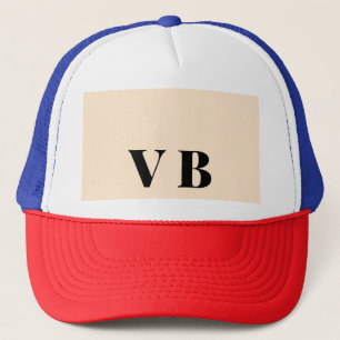 Boné cor personalizada pastel simples mínima sólida per