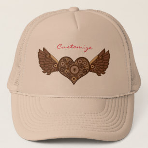 Boné Coração de Asas Steampunk com Garras Thunder_Cov