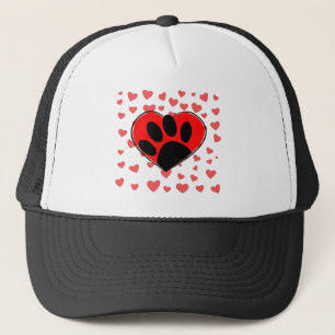 Boné Corações do Cão ao Lover