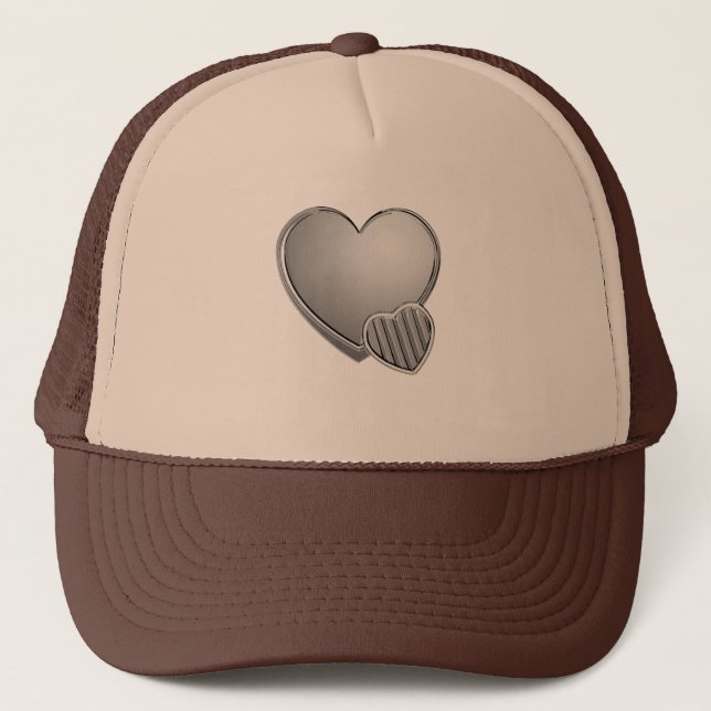 Boné Corações do cromo (Frente)