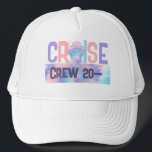 Boné Corante Coletor Personalizado Rosa e Roxo Personal<br><div class="desc">Coloque a vela em estilo com o nosso Tie Dye Pink e o Trucker Hat Personalizado Púrpura! Quer você esteja se preparando para um cruzeiro de Caribe, planejando uma viagem de meninas, ou celebrando uma despedida de solteira no alto mar, esta tendência que adiciona um monte de diversão a qualquer...</div>