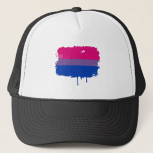 Boné Cores bissexuais do orgulho