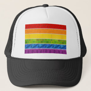 Boné Cores do orgulho gay