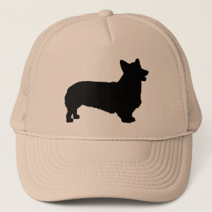 Boné Corgi de Galês do Pembroke (preto)