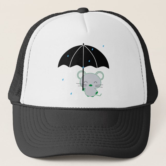 Boné coroa e guarda-chuva (Frente)