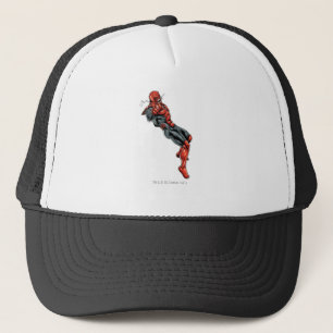 Boné Corpo vermelho da lanterna - raiva que inclina 2