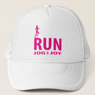 Boné Corra, faça jogging e alegria