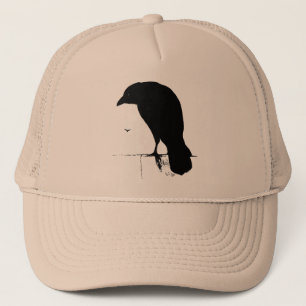 Boné Corvo do vintage - o gótico personalizado canta