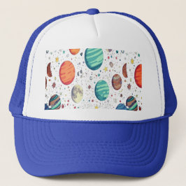 Boné Cosmic Adventure Beanie - Design de espaço externo