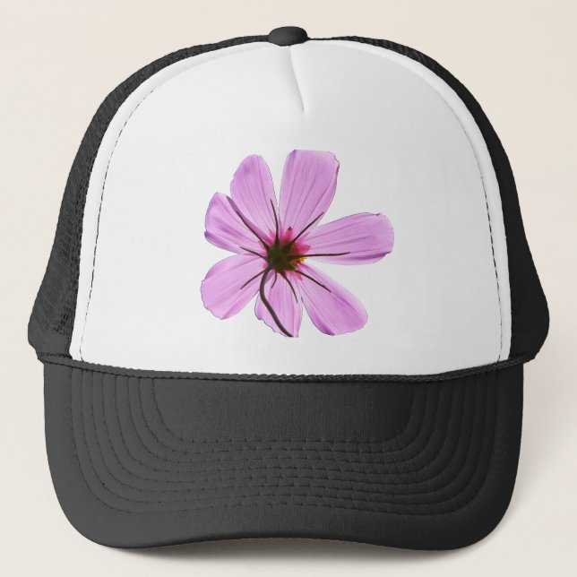 Boné Cosmos Rosa PNG (Frente)
