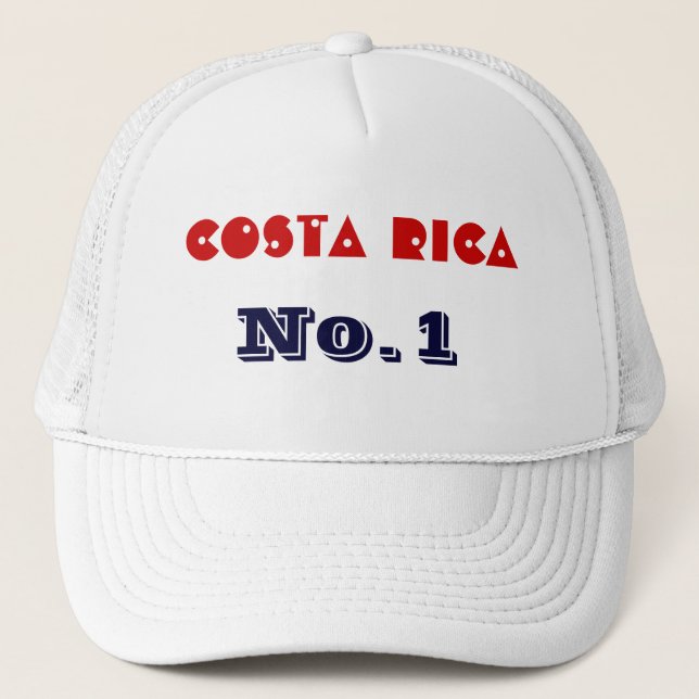 Boné Costa Rica número um (Frente)