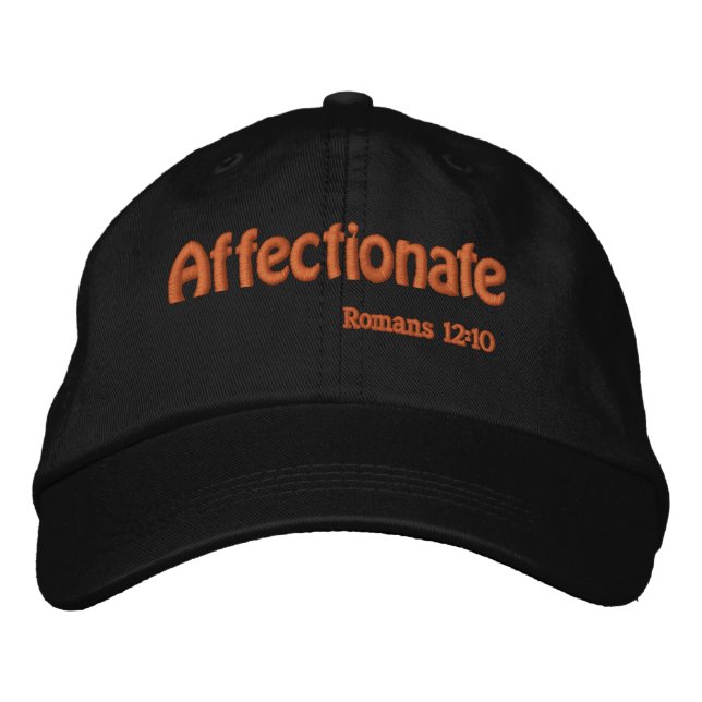 Boné Cota de Bíblia Afetada Personalize-a (Frente)