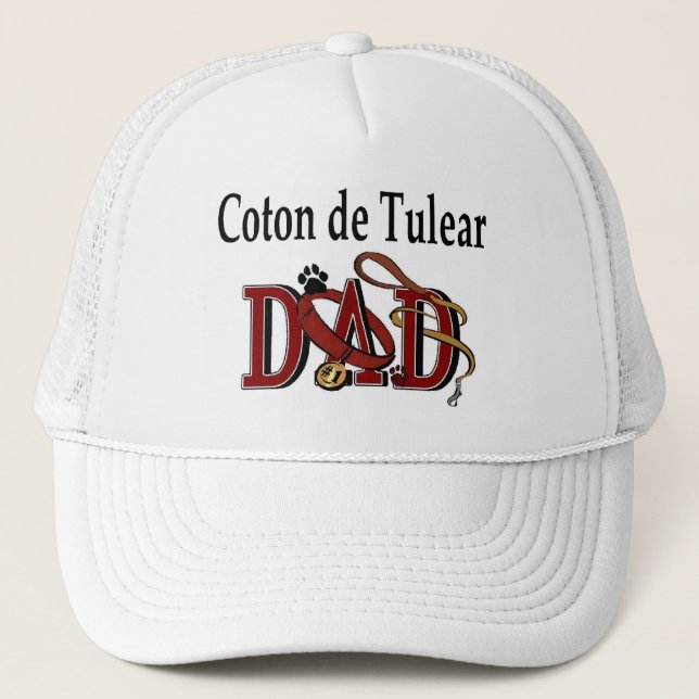 Boné Coton De Tulear Pai Hat (Frente)