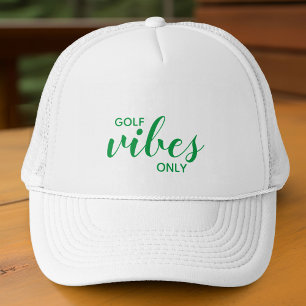 Boné Cotovelo Esportivo Verde Golfe Vibrações Somente C