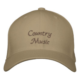 Boné Country Music Baseball