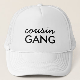 Boné Cousin Crew Fun Matching Family Hat Design