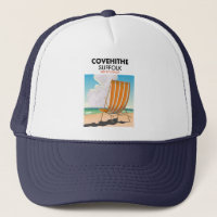 Covehithe suffole poster de viagens de praia T-Shi