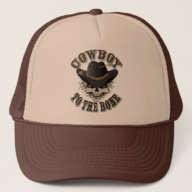 Boné Cowboy Skull (Frente)