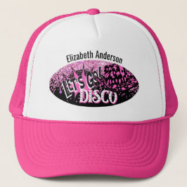 Boné Cowgirl Disco Despedida de Solteira Vamos Lá Últim