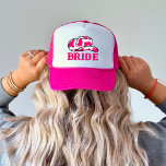 Boné Cowgirl Last Rodeo Bachelorette Bride<br><div class="desc">Uma design de vaqueira divertida com letras rosa quentes</div>