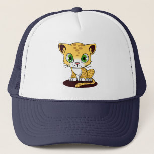 BONÉ COZINHA DE OLHOS VERDES ESPONTADA EM UMA MAT DE MA