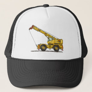 Boné Crane todos os chapéus da construção hidráulic