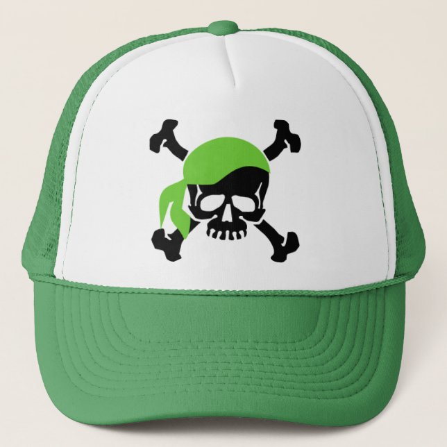 Boné Crânio e Crossbones 4 (Frente)