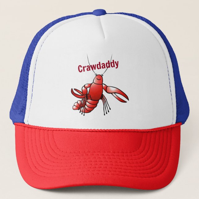 Boné Crawaddy Red Crayfish (Frente)