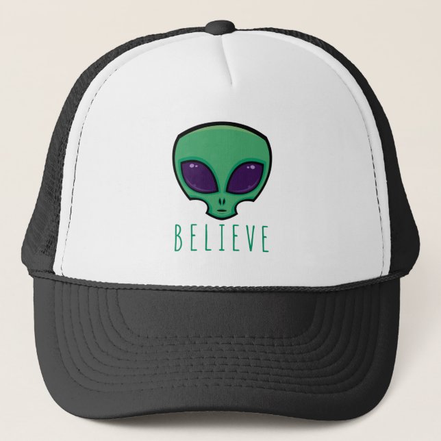 Boné Creia na Alienígena (Frente)