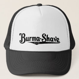 Boné Creme de rapagem do Burma-Shave