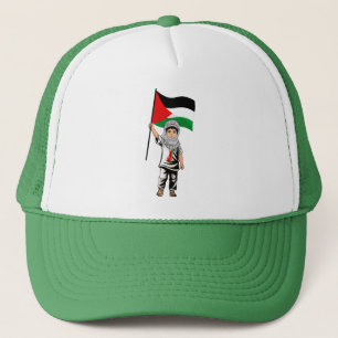 Boné Criança com a bandeira Keffiyeh Palestine