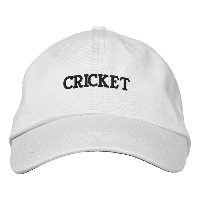 Boné CRICKET Texto Amando Esportes Impressionante-Toca  (Frente)